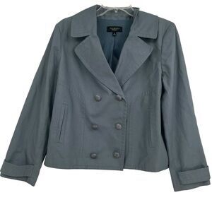 Talbots Blue Pea Coat